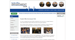 Desktop Screenshot of familyofficeinvestmentclub.com
